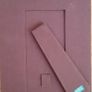 Baskerville and Sanders Assorted Size Suede Photo Frames Image 8