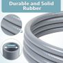 1/2-Inch Natural Gas Hose (12-Foot) with Quick Connect Fitting, Perfect for BBQ, Grill, Pizza Oven, Patio Heater and More NG Appliance Image 2