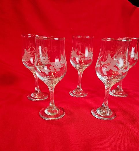 Set of 6 Penrose Glass Waterford Glasses - Irish Hand-Cut Crystal in Original Box