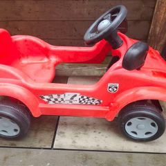 Dolu Toddler Kids Smart Car Pedal Operated Ride On Car Red
