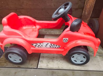Dolu Toddler Kids Smart Car Pedal Operated Ride On Car Red