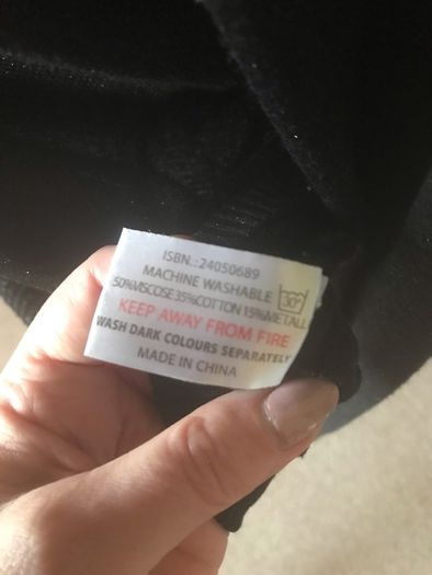 M Collection ladies black sparkle cardigan size 8