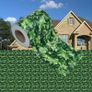 Garden Privacy Screens 4 pcs PVC 35x0.19 m Green Image 10