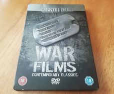 War Films X 5 Steel book Dvd