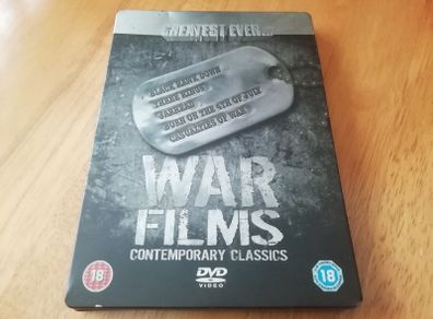 War Films X 5 Steel book Dvd