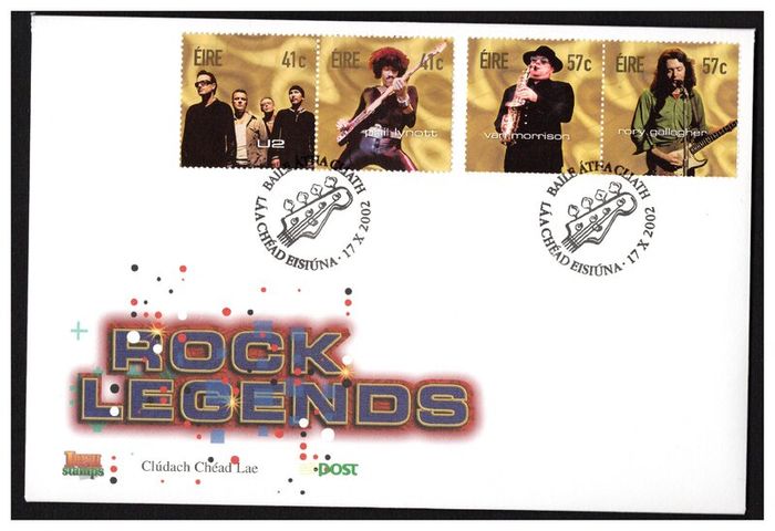 Collection 2002 Ireland Commemorative Stamps An Post First Day Cover (FDC). Collection of 16 covers.