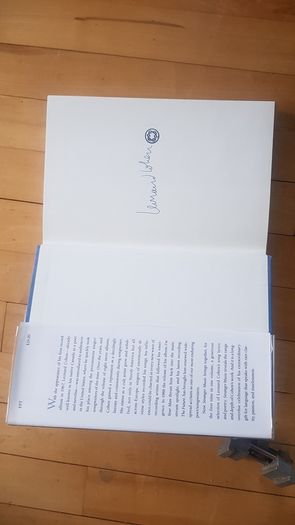 Signed, Leonard Cohen, book of poems and songs.