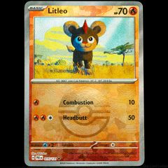 Litleo 015/131 Reverse Pokeball Holo Prismatic Evolutions Pokemon Card