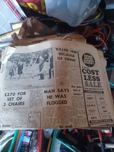 vintage newspapers