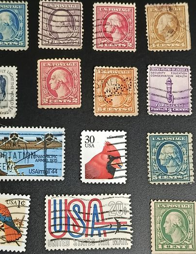 1900s 1990s USA Washington Airmail Selection