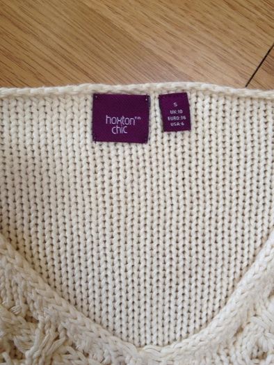 Hoxton Chic cream color jumper