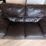Leather 2 Seater Sofa Image 3