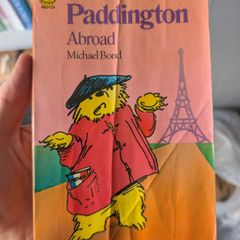 Vintage Paddington Bear Paperback Lot: 2-Book Armada Lions Set (Paddington Abroad & Paddington Takes the Air)