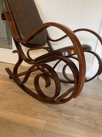 1970s Rocking chair by Luigi Crassevig from Italy