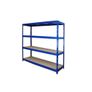 Longspan Shelving 2000h x 2000w x 600d mm 250kg 4-levels Image 4