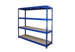 Longspan Shelving 2000h x 2000w x 600d mm 250kg 4-levels