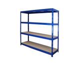 Longspan Shelving 2000h x 2000w x 600d mm 250kg 4-levels