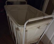 Brand new Large Laundry Cart with Wheels, 400L Heavy Duty Laundry Basket Organizer,