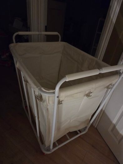 Brand new Large Laundry Cart with Wheels, 400L Heavy Duty Laundry Basket Organizer,