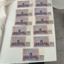 Irish 20 pound note in a frame Image 6