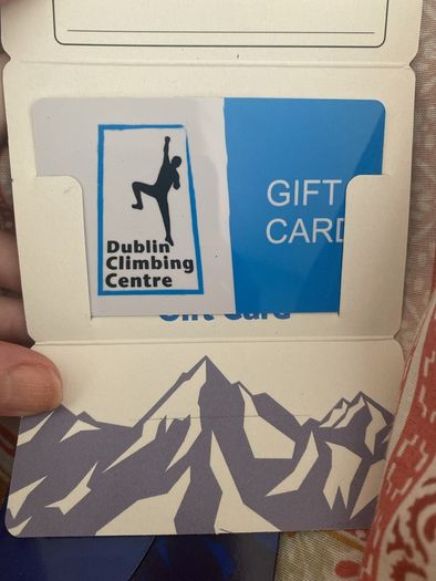 voucher for climbing