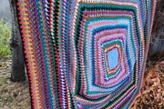 Large Vintage Crochet Blanket