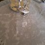 Silver & Cut Glass Condiment Set. Image 5