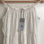 Summer mini dress, white/cream colour Image 3