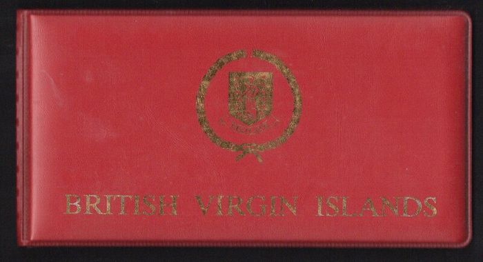 1987 British Virgin Islands The 11th Meeting of the Organization of Eastern Caribbean States - Island Maps and National Flags Presentation Pack Presented by British Virgin Islands Government.