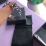 CK beautiful black cubic ear rings Image 2
