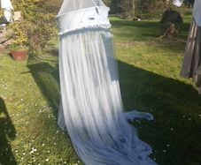 Blue Mosquito Net