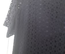 ladies dark navy lace lined dress