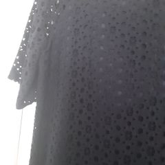 ladies dark navy lace lined dress