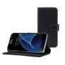 New Stylist Black PU leather Phone Book wallet Case Cover For Samsung Galaxy S7 Edge Image 2