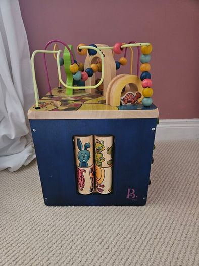 Zany zoo activity cube