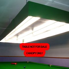Canopy for Full-Size Snooker Table (Batten lights not included)