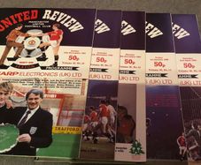 man united programmes late 80's,