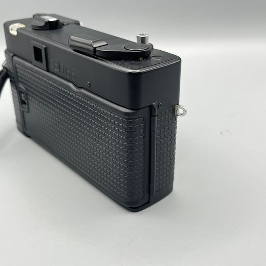 Konica C35 EFP 35mm Film Camera Hexanon 38mm F4 Lens Black Vintage - UNTESTED