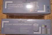 Crofton airtight spice container set X 2