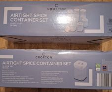 Crofton airtight spice container set X 2