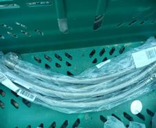 4 x 500mm 1/2 in flexi hose with penny vavle