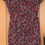 Size 8 Dark Red/ Navy/Cream Dress by French Connection Image 6