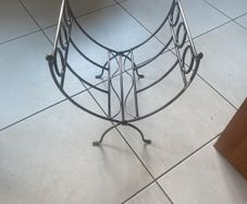 Castle Living Circle Design Folding Log Rack