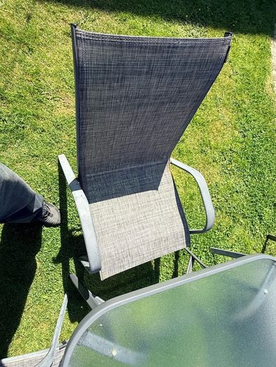 Garden table and chairs