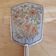 Vintage Art Deco Style Hand Mirror