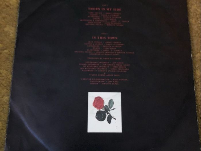 Eurythmics - Thorn In My Side (1986) Irish 7"
