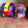 Mega Bloks Play n Go Wagon & 80 Piece Set Mega Bloks Image 4