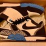 Nike Air Trainer 1 Low ST UK10/US11 Black White Blue Elephant Print DEADSTOCK Image 5