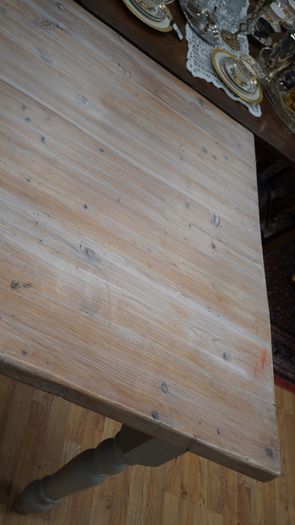 Vintage Pine Farmhouse Refectory Table