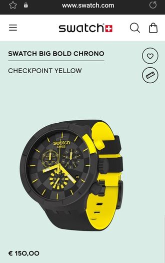 SWACH Big Bold Chrono